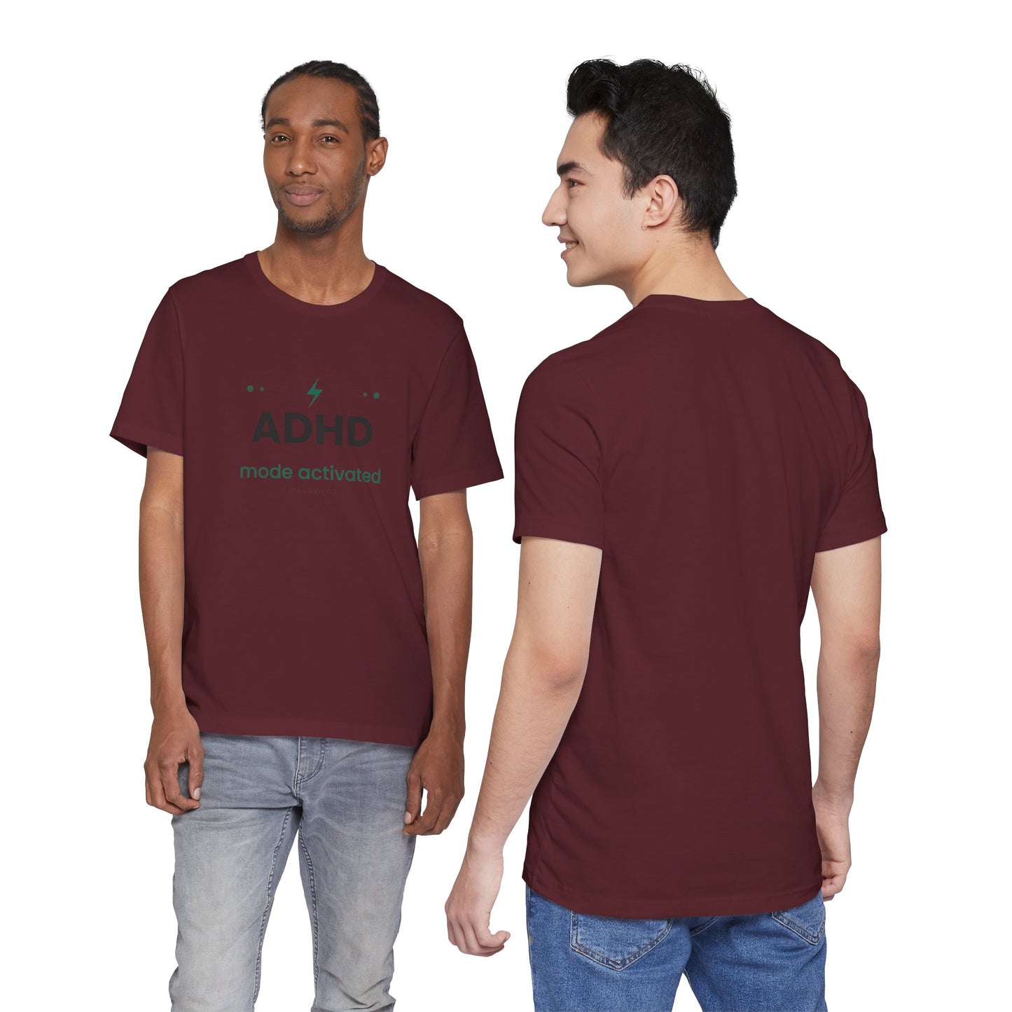 ADHD Mode Activated T-Shirt | Funny ADHD Shirt | Neurodivergent Tee | Brain Wave