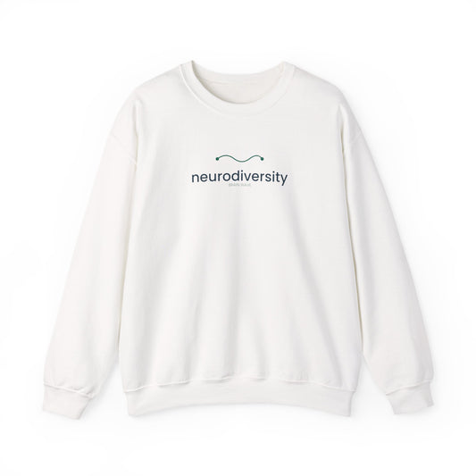 Neurodiversity Crewneck Sweatshirt – Minimalist Awareness Pullover