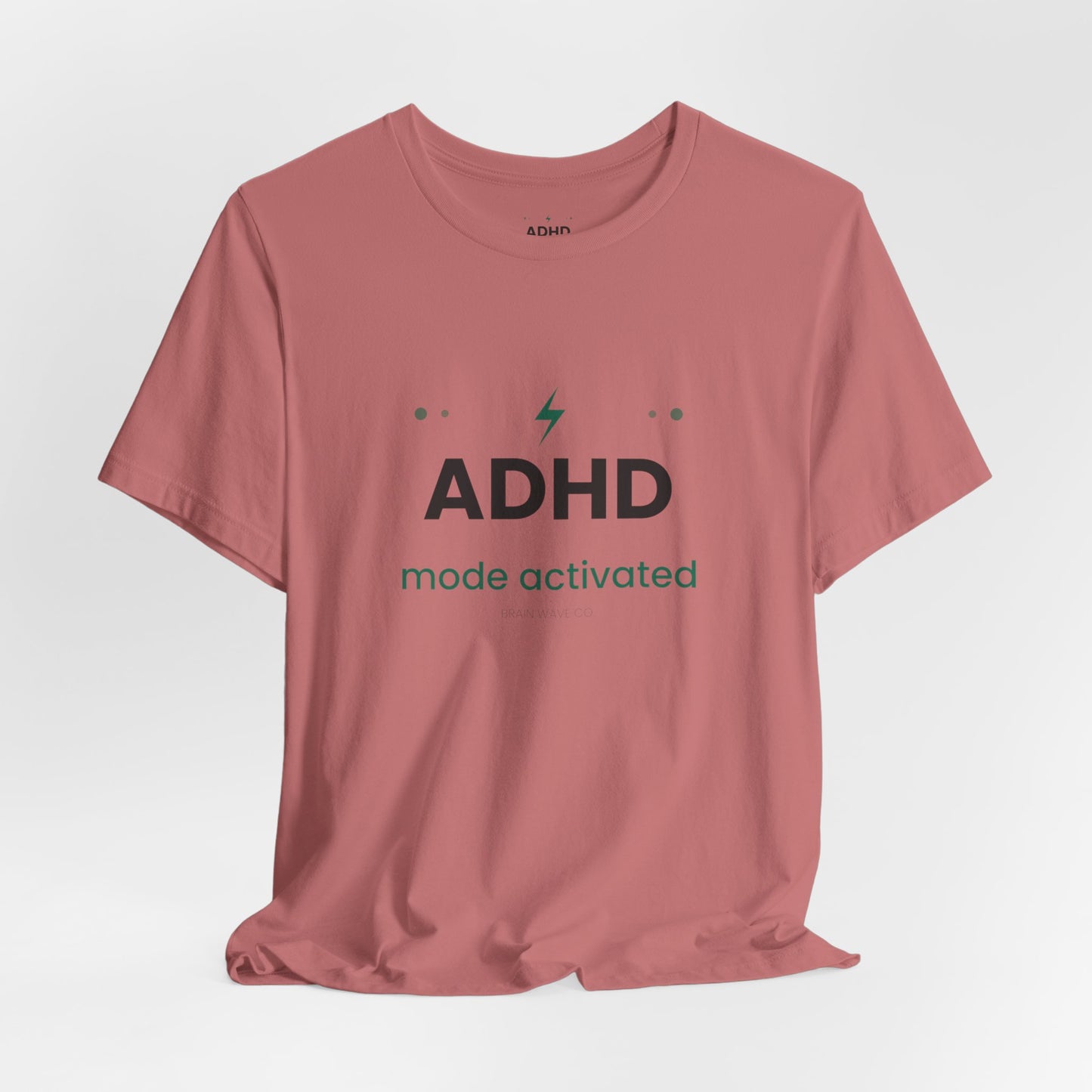 ADHD Mode Activated T-Shirt | Funny ADHD Shirt | Neurodivergent Tee | Brain Wave