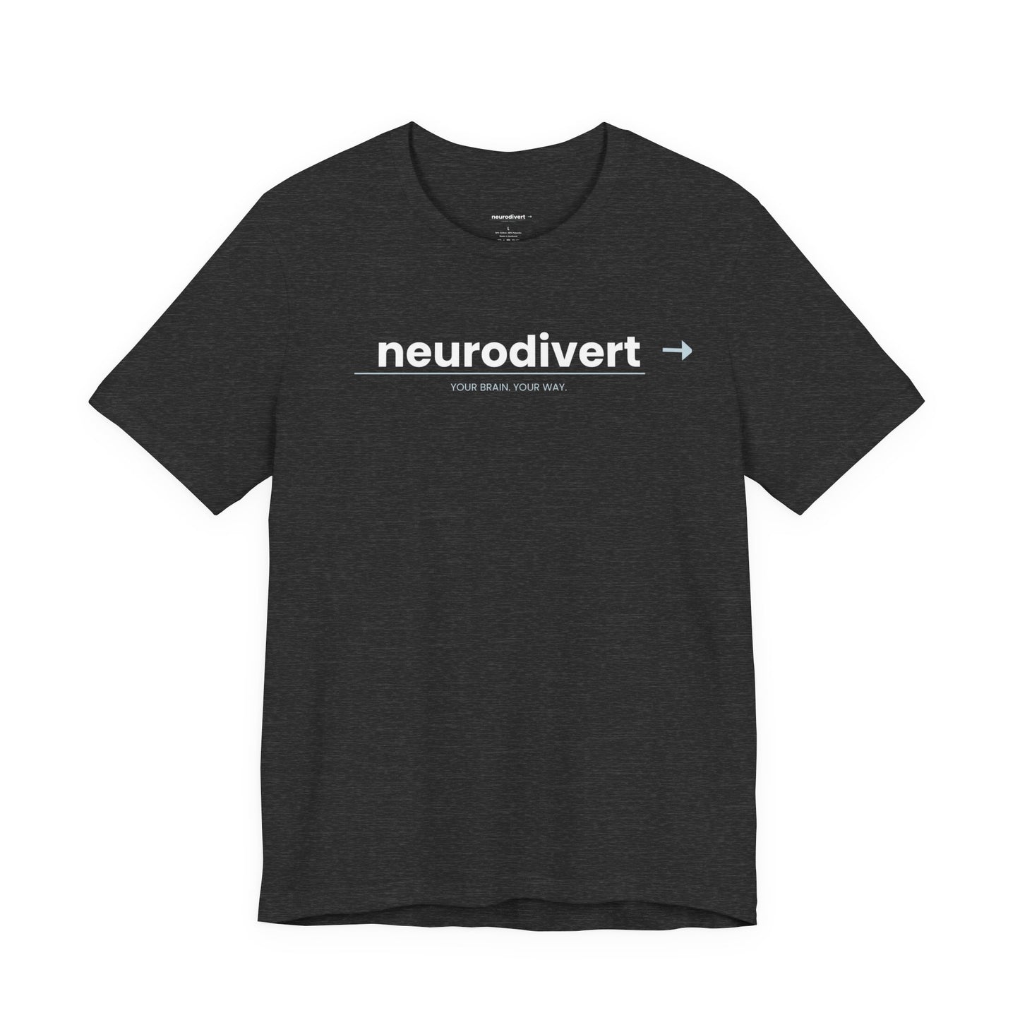 Neurodivert T-Shirt | ADHD Pride Shirt | Neurodivergent Tee | Brain Wave