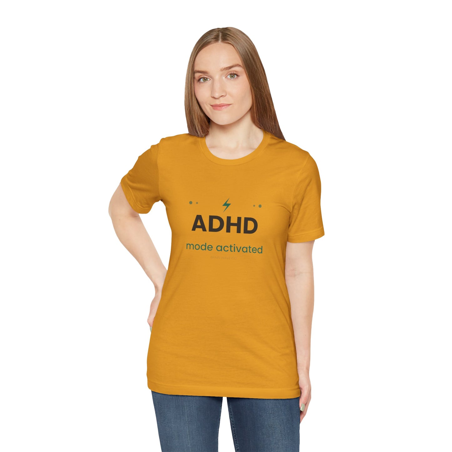 ADHD Mode Activated T-Shirt | Funny ADHD Shirt | Neurodivergent Tee | Brain Wave