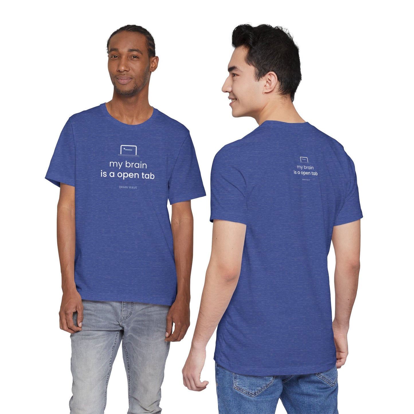 My Brain Is an Open Tab T-Shirt | ADHD Shirt | Funny Neurodivergent Tee | Brain Wave