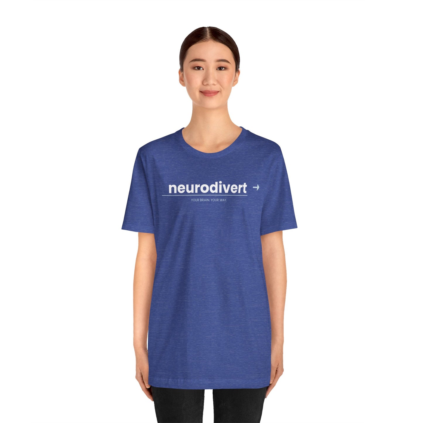 Neurodivert T-Shirt | ADHD Pride Shirt | Neurodivergent Tee | Brain Wave