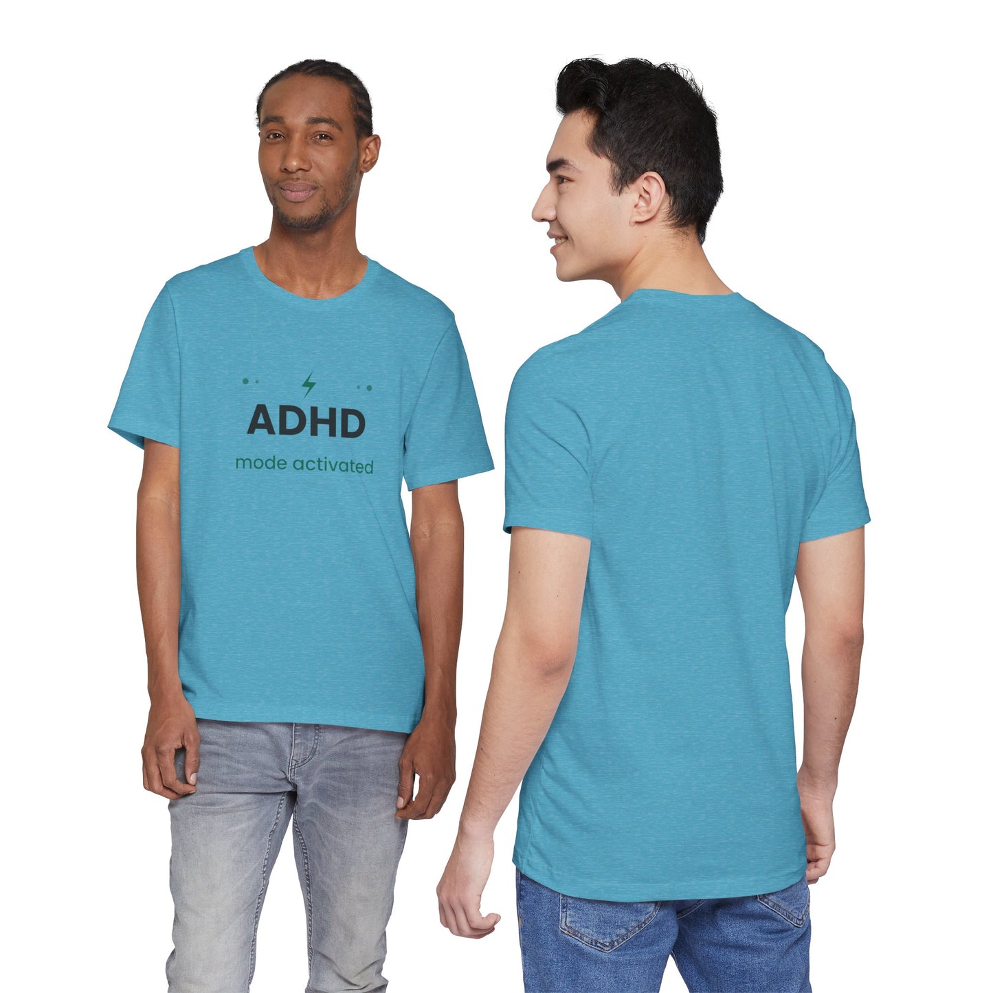 ADHD Mode Activated T-Shirt | Funny ADHD Shirt | Neurodivergent Tee | Brain Wave