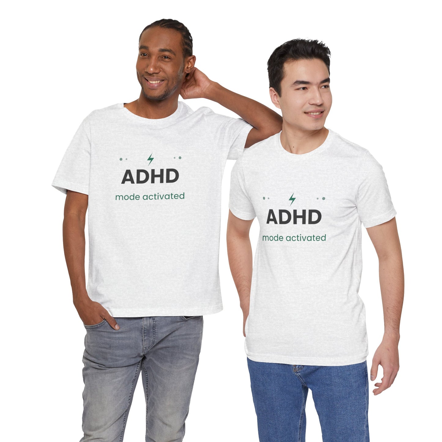 ADHD Mode Activated T-Shirt | Funny ADHD Shirt | Neurodivergent Tee | Brain Wave