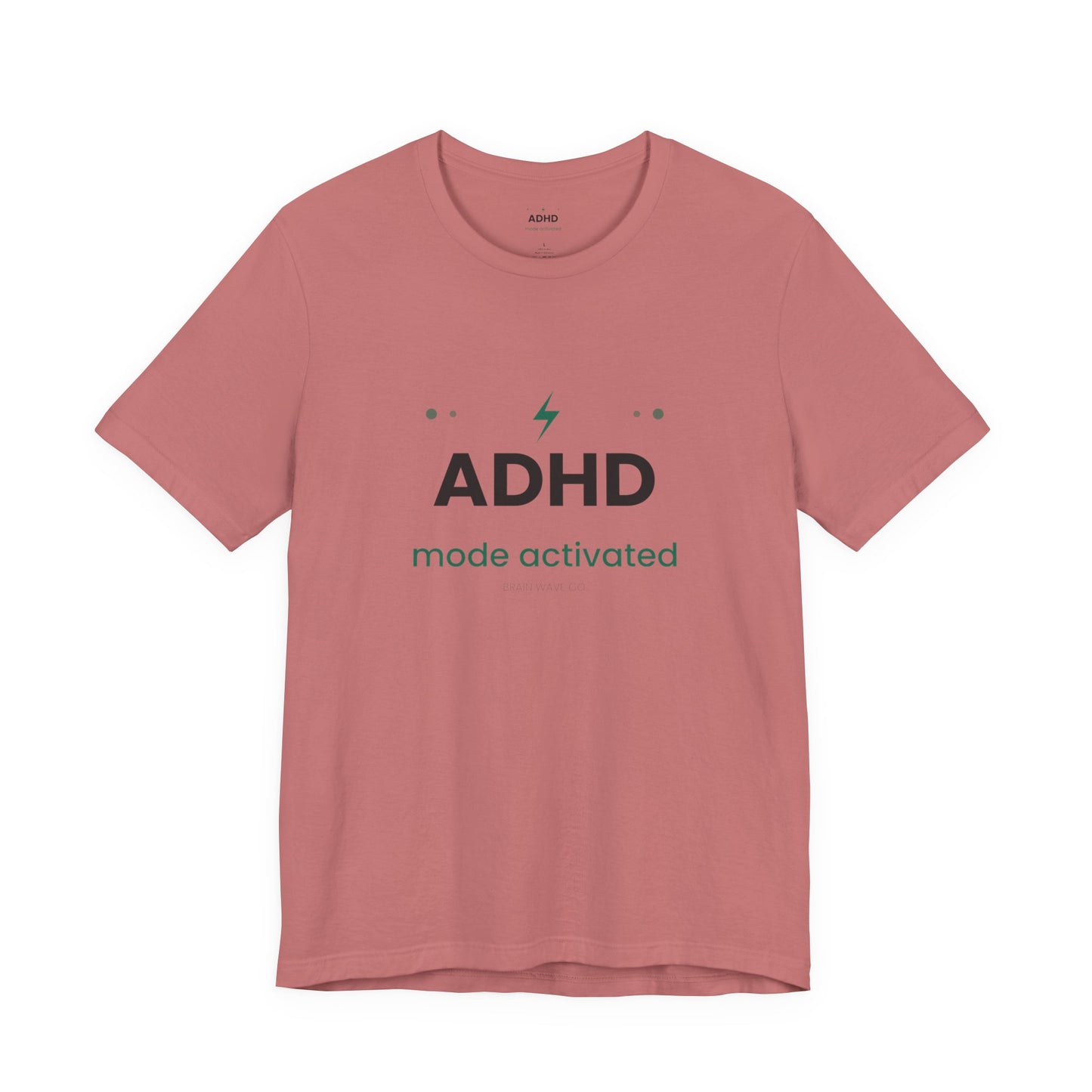 ADHD Mode Activated T-Shirt | Funny ADHD Shirt | Neurodivergent Tee | Brain Wave