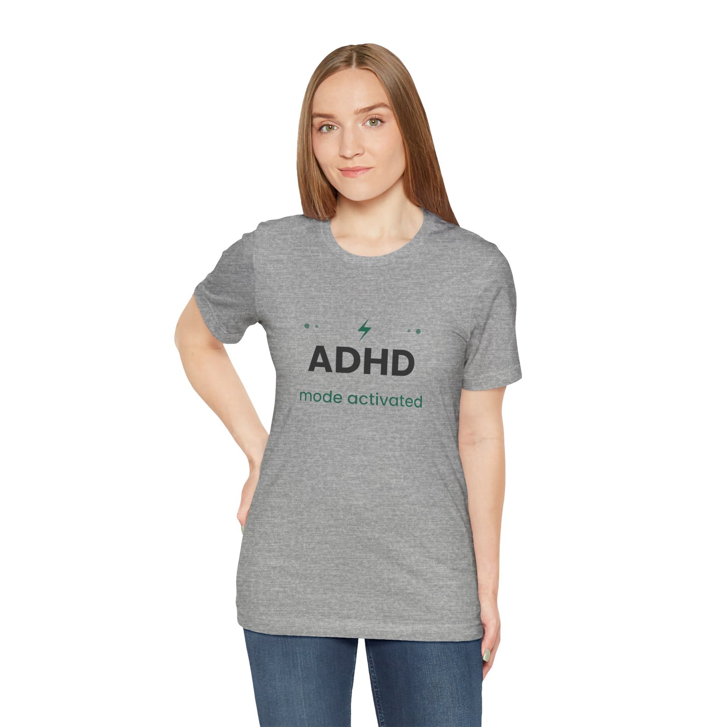 ADHD Mode Activated T-Shirt | Funny ADHD Shirt | Neurodivergent Tee | Brain Wave