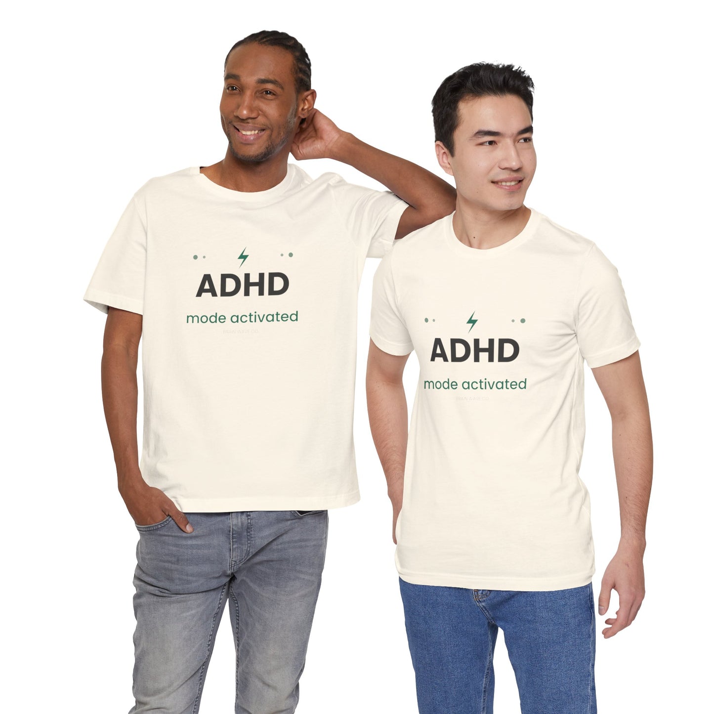 ADHD Mode Activated T-Shirt | Funny ADHD Shirt | Neurodivergent Tee | Brain Wave