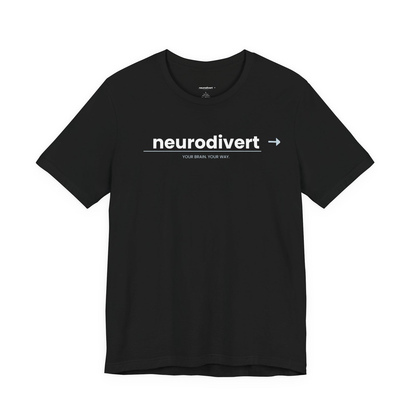 Neurodivert T-Shirt | ADHD Pride Shirt | Neurodivergent Tee | Brain Wave
