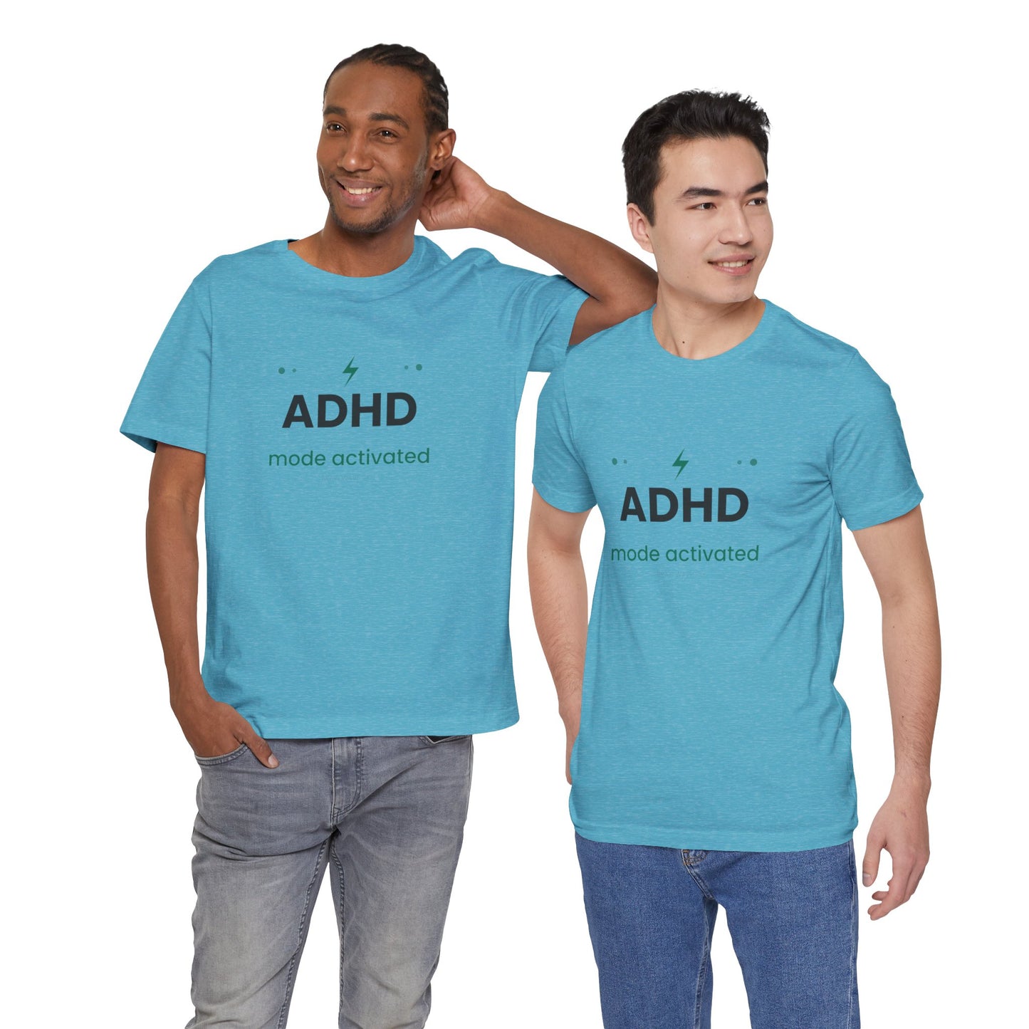 ADHD Mode Activated T-Shirt | Funny ADHD Shirt | Neurodivergent Tee | Brain Wave