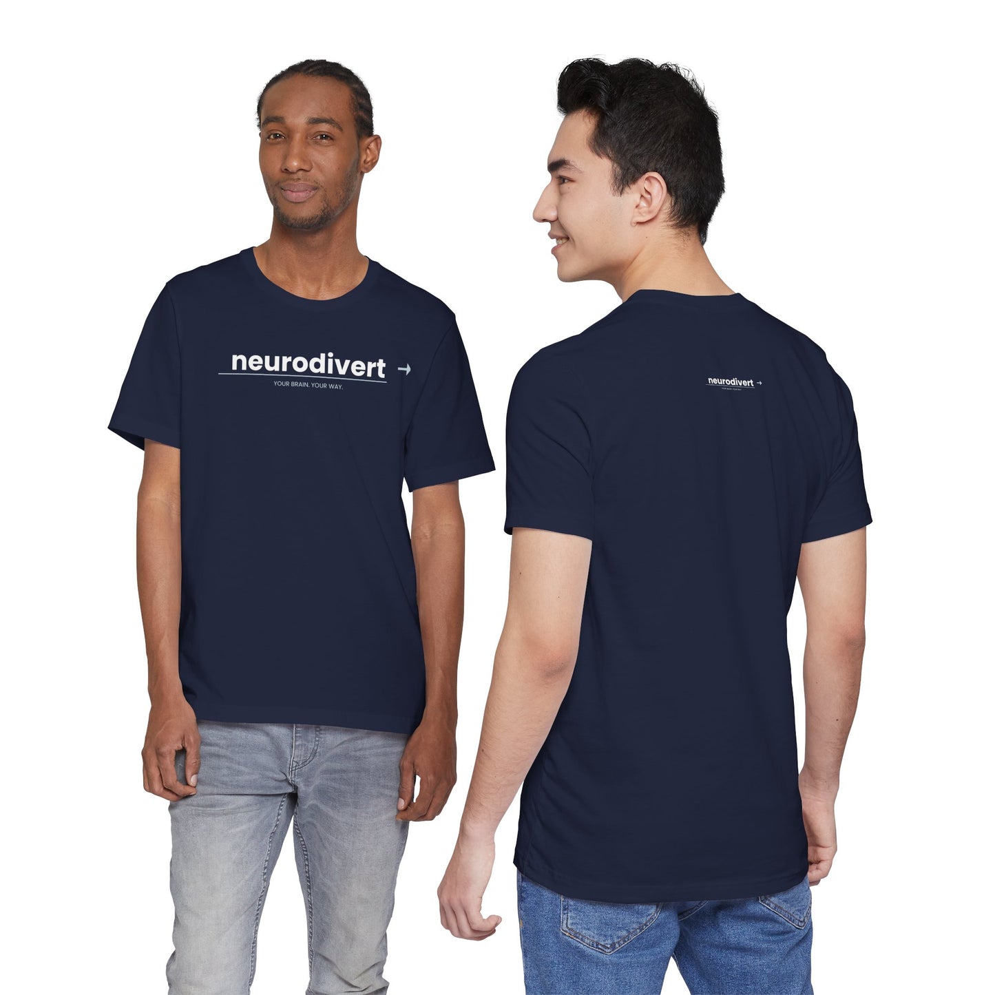 Neurodivert T-Shirt | ADHD Pride Shirt | Neurodivergent Tee | Brain Wave