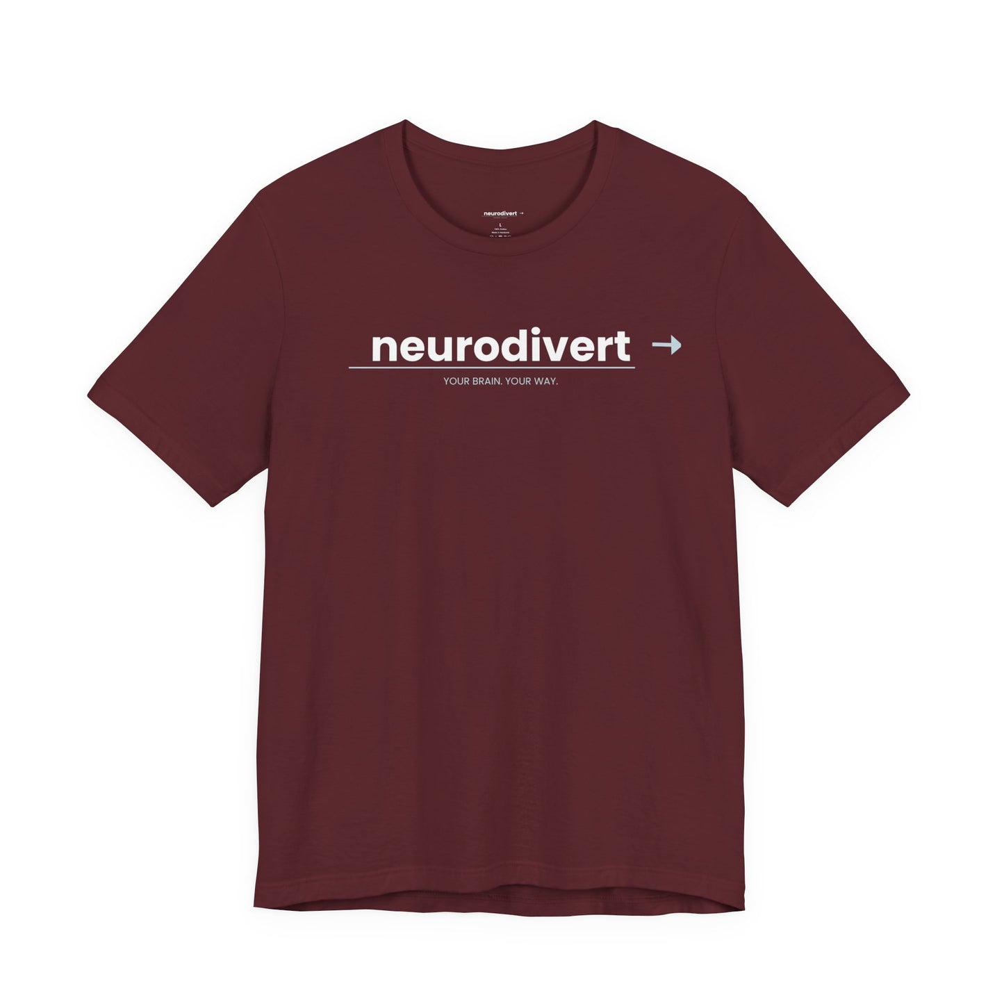 Neurodivert T-Shirt | ADHD Pride Shirt | Neurodivergent Tee | Brain Wave