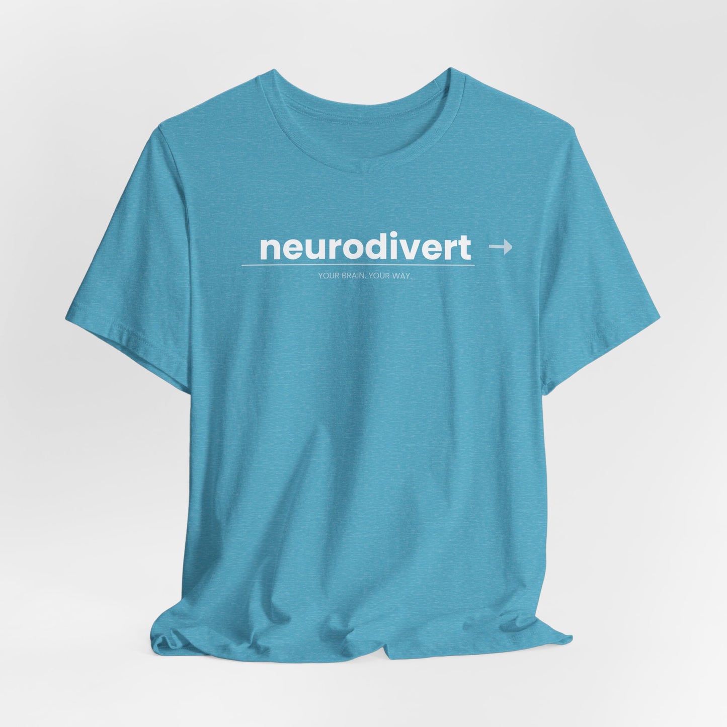 Neurodivert T-Shirt | ADHD Pride Shirt | Neurodivergent Tee | Brain Wave