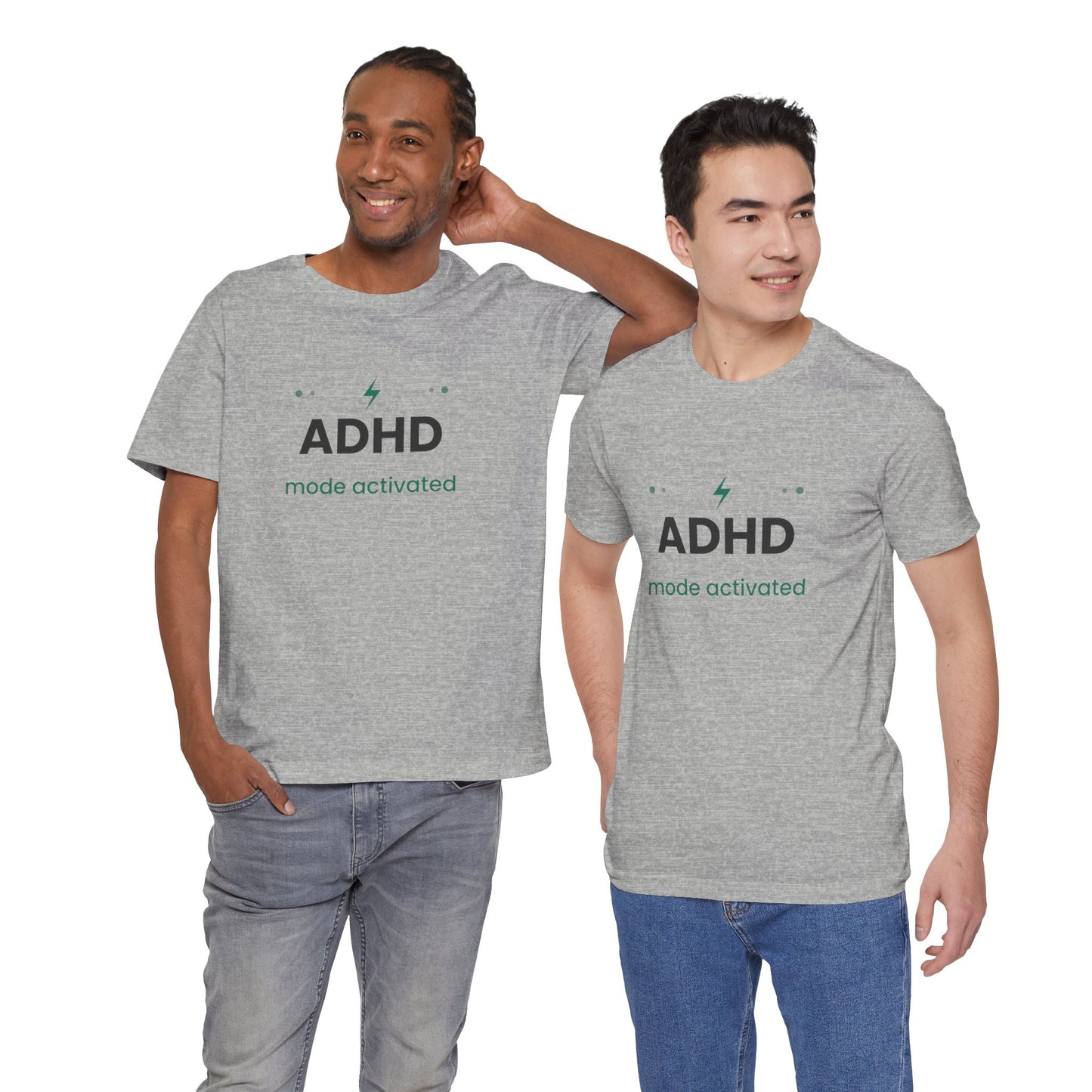 ADHD Mode Activated T-Shirt | Funny ADHD Shirt | Neurodivergent Tee | Brain Wave