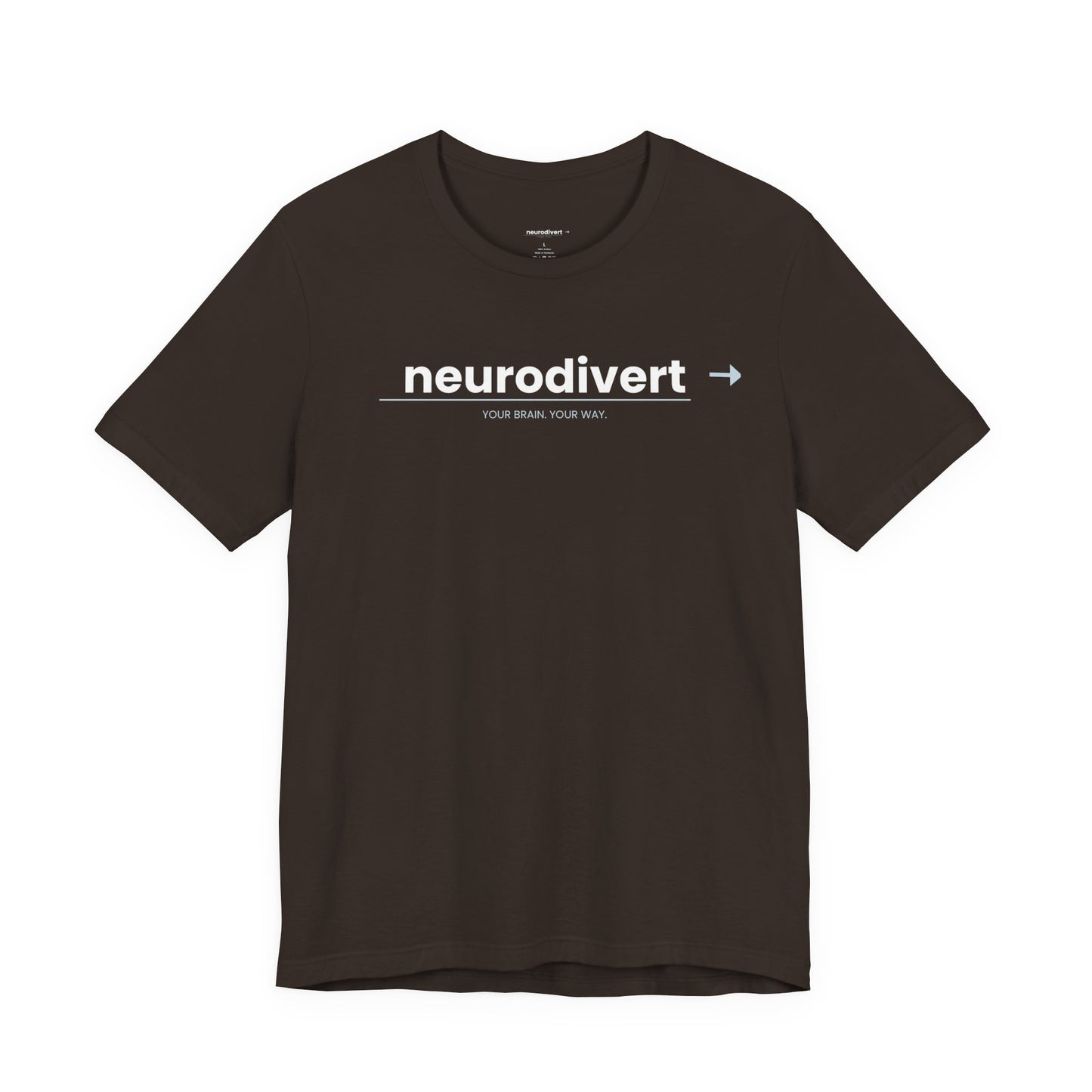 Neurodivert T-Shirt | ADHD Pride Shirt | Neurodivergent Tee | Brain Wave