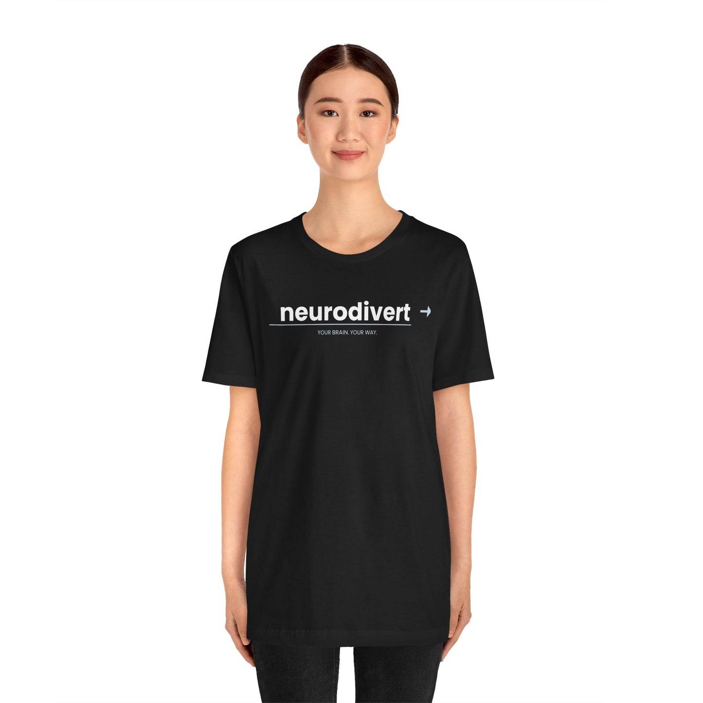 Neurodivert T-Shirt | ADHD Pride Shirt | Neurodivergent Tee | Brain Wave