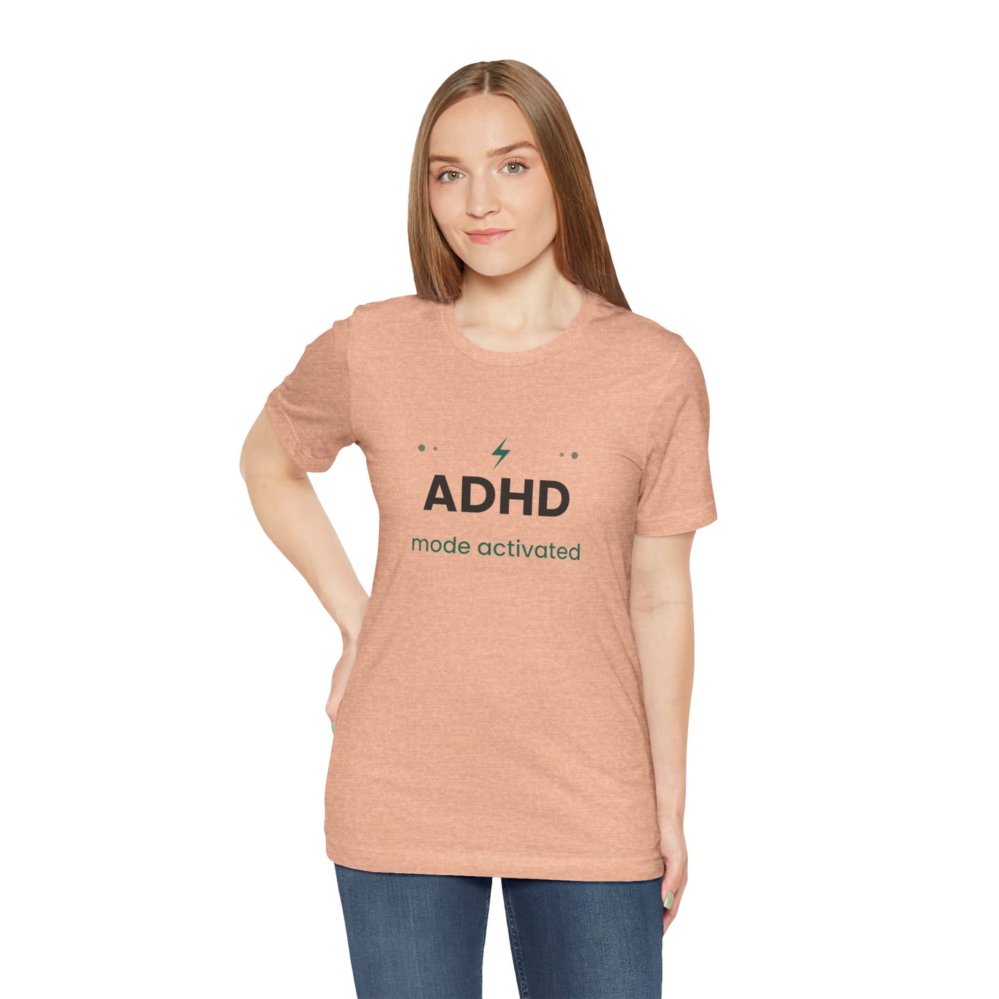 ADHD Mode Activated T-Shirt | Funny ADHD Shirt | Neurodivergent Tee | Brain Wave
