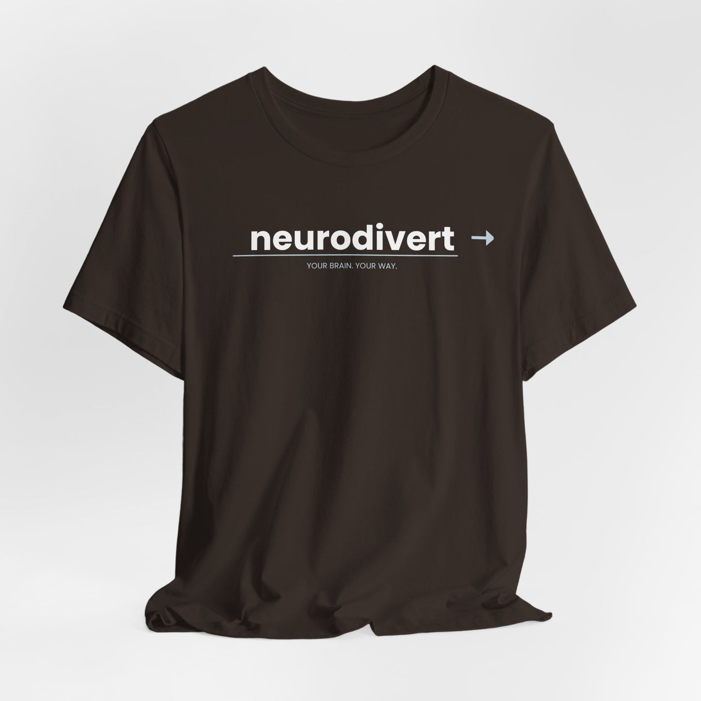 Neurodivert T-Shirt | ADHD Pride Shirt | Neurodivergent Tee | Brain Wave