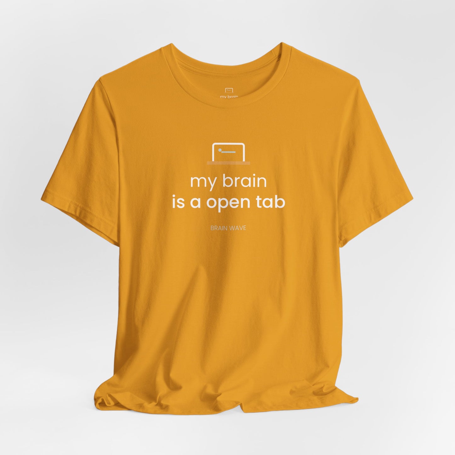 My Brain Is an Open Tab T-Shirt | ADHD Shirt | Funny Neurodivergent Tee | Brain Wave