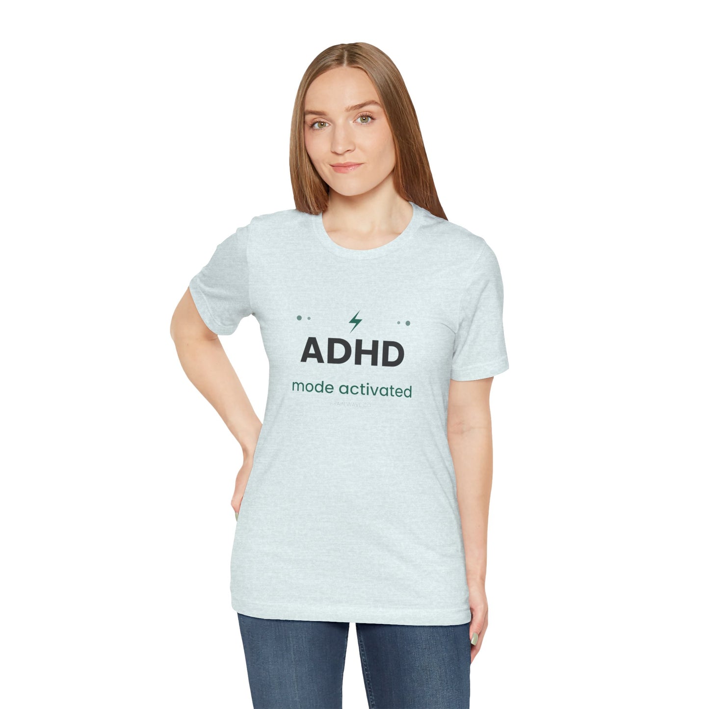 ADHD Mode Activated T-Shirt | Funny ADHD Shirt | Neurodivergent Tee | Brain Wave