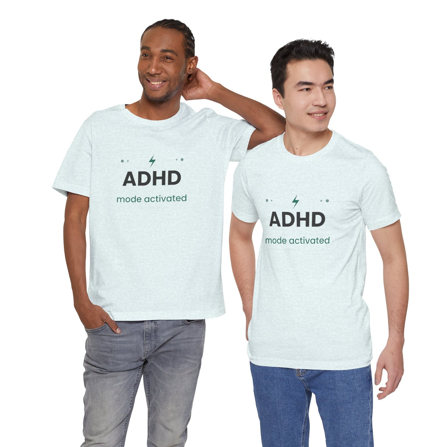 ADHD Mode Activated T-Shirt | Funny ADHD Shirt | Neurodivergent Tee | Brain Wave