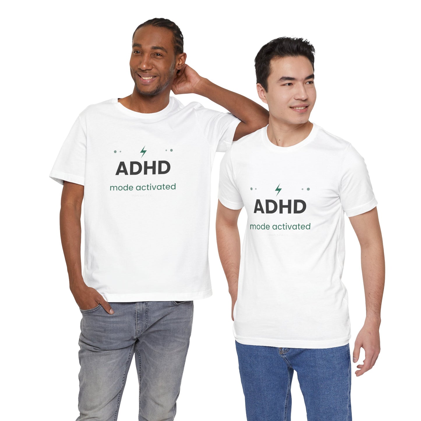 ADHD Mode Activated T-Shirt | Funny ADHD Shirt | Neurodivergent Tee | Brain Wave