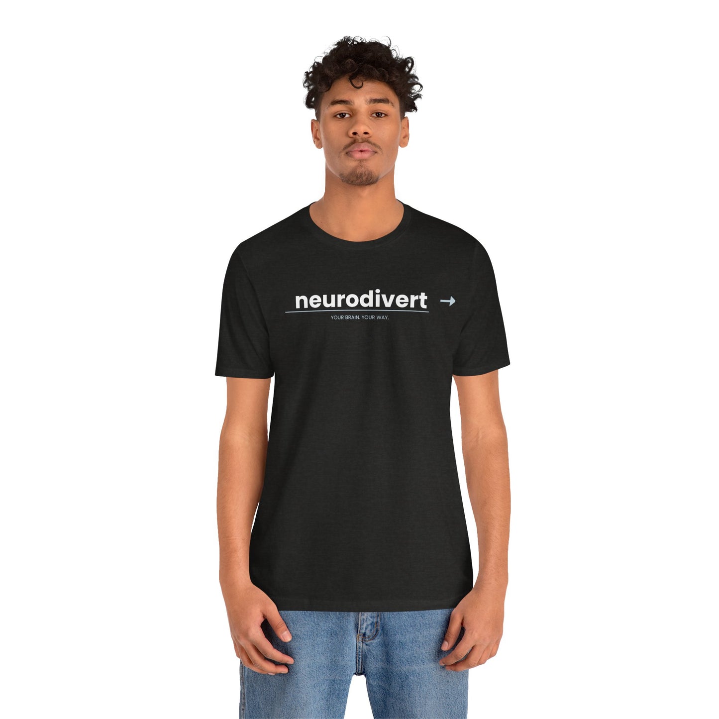 Neurodivert T-Shirt | ADHD Pride Shirt | Neurodivergent Tee | Brain Wave