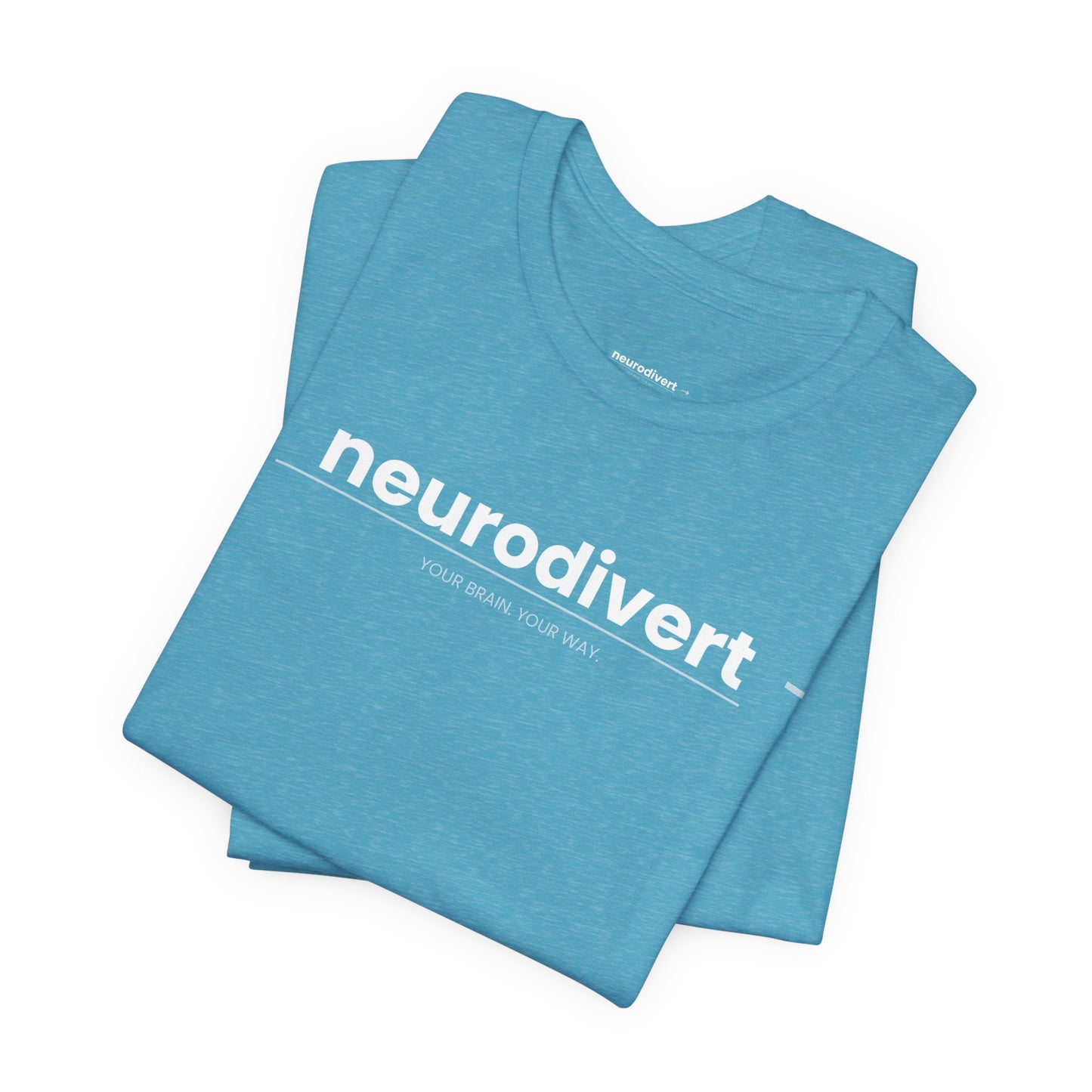 Neurodivert T-Shirt | ADHD Pride Shirt | Neurodivergent Tee | Brain Wave