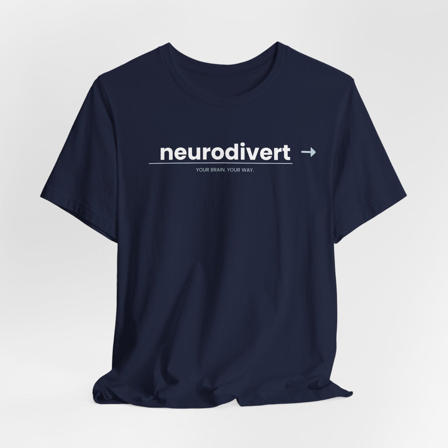 Neurodivert T-Shirt | ADHD Pride Shirt | Neurodivergent Tee | Brain Wave