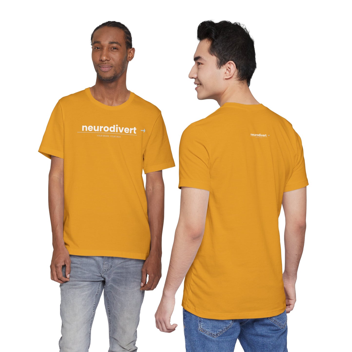 Neurodivert T-Shirt | ADHD Pride Shirt | Neurodivergent Tee | Brain Wave
