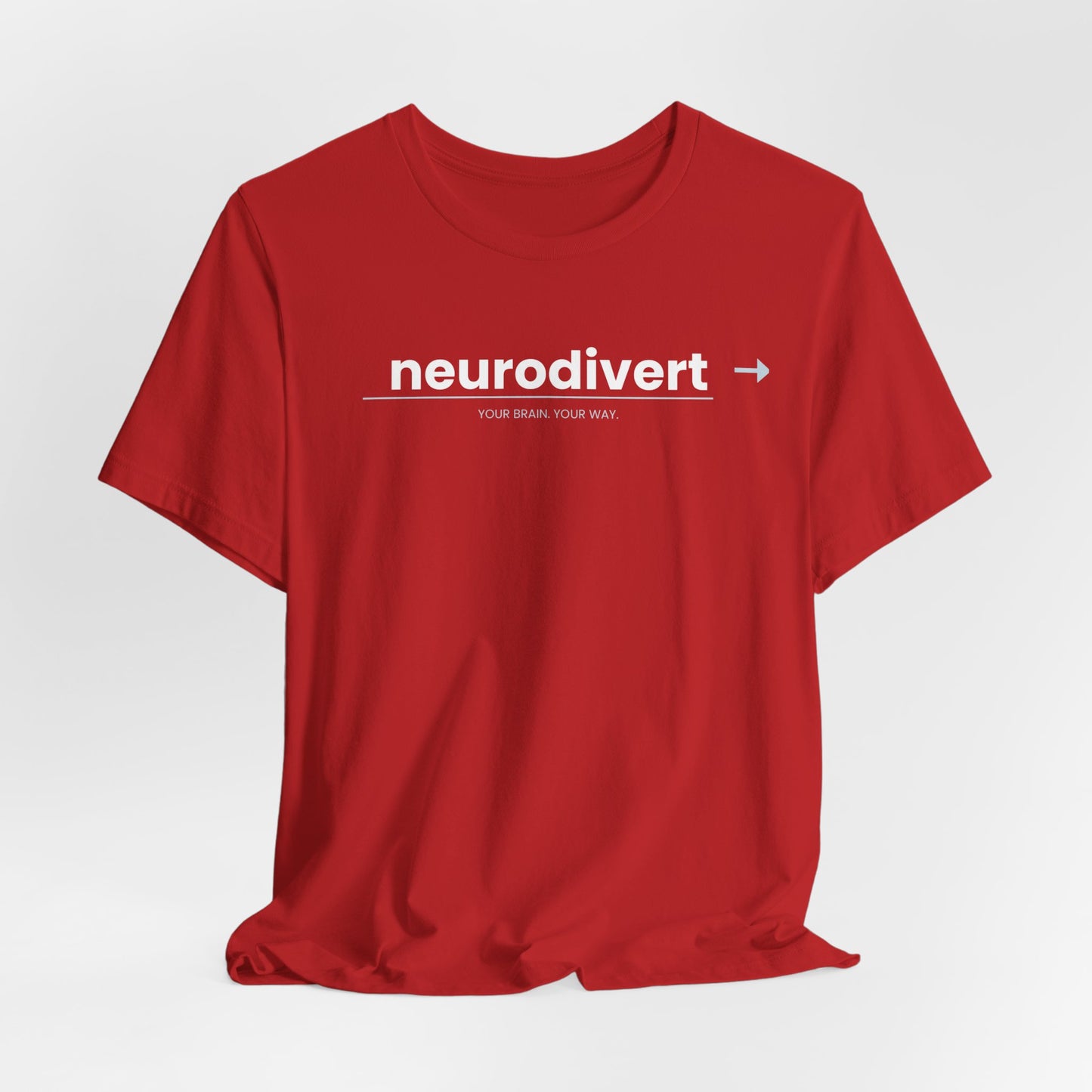 Neurodivert T-Shirt | ADHD Pride Shirt | Neurodivergent Tee | Brain Wave