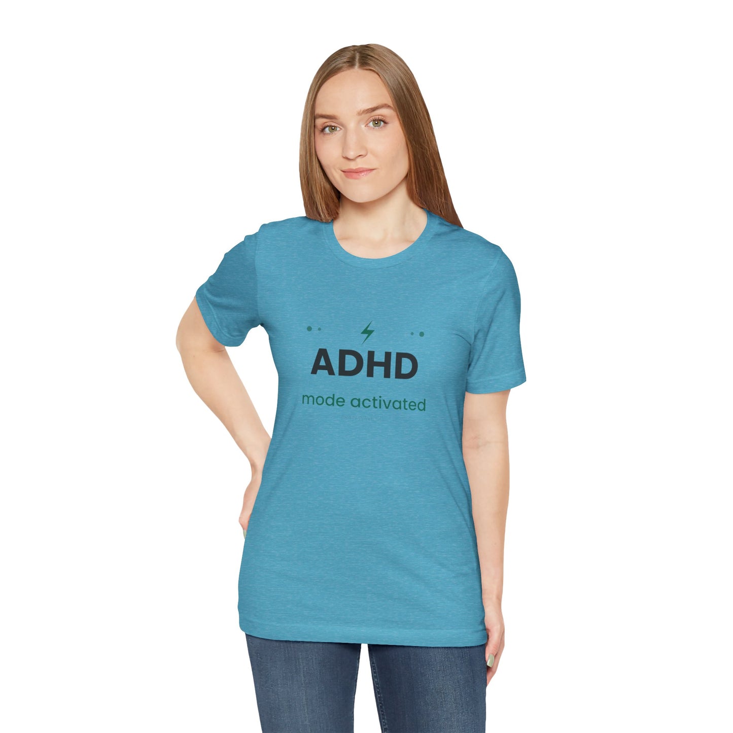 ADHD Mode Activated T-Shirt | Funny ADHD Shirt | Neurodivergent Tee | Brain Wave