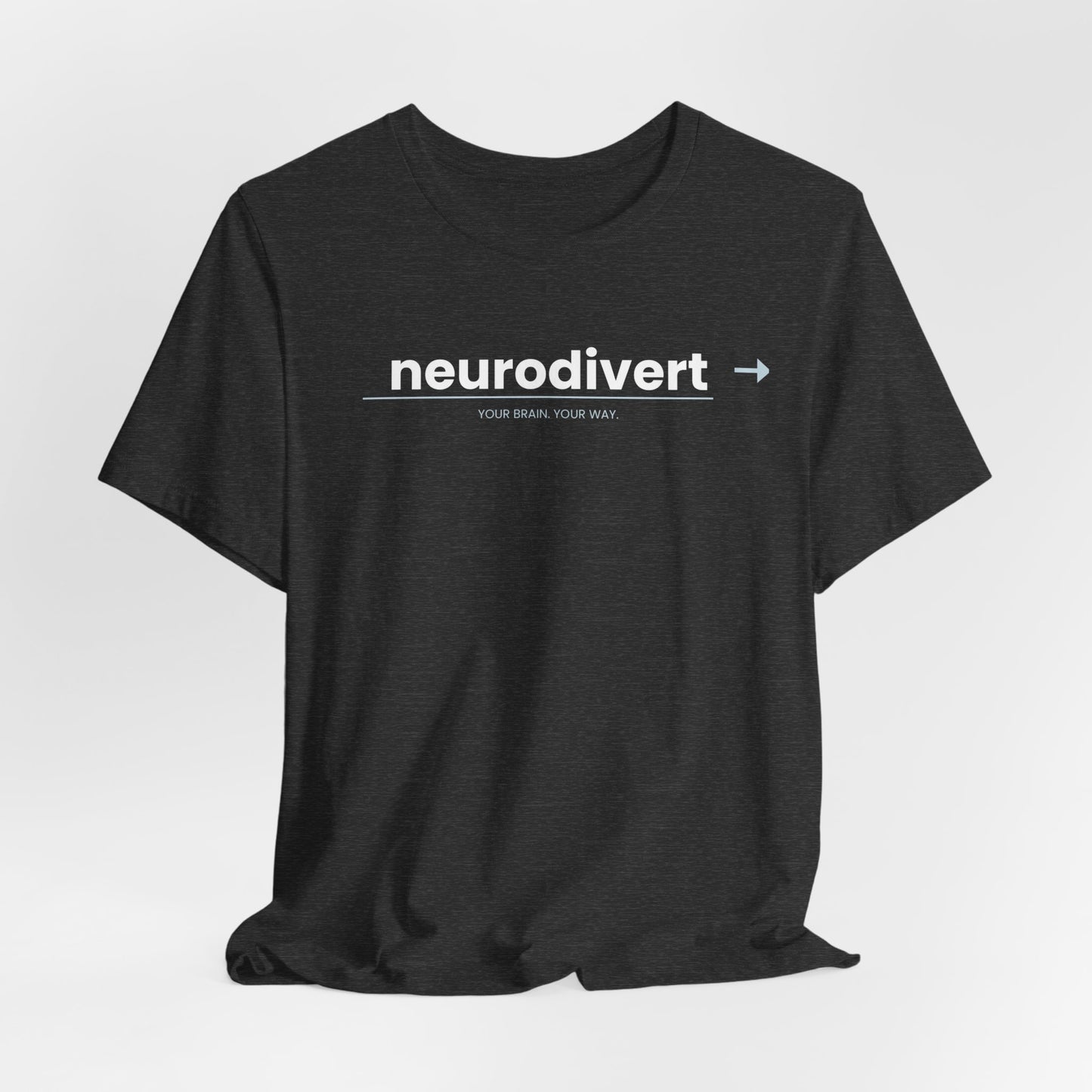 Neurodivert T-Shirt | ADHD Pride Shirt | Neurodivergent Tee | Brain Wave