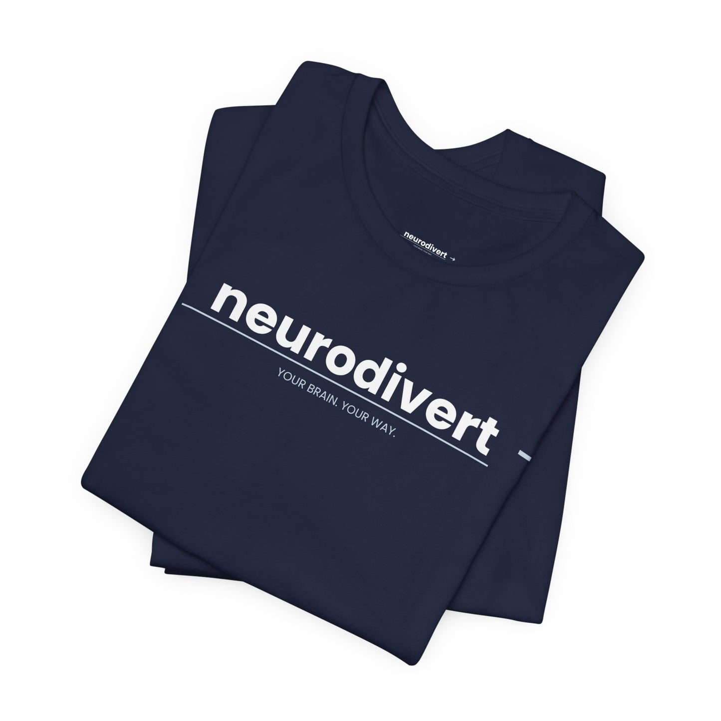 Neurodivert T-Shirt | ADHD Pride Shirt | Neurodivergent Tee | Brain Wave