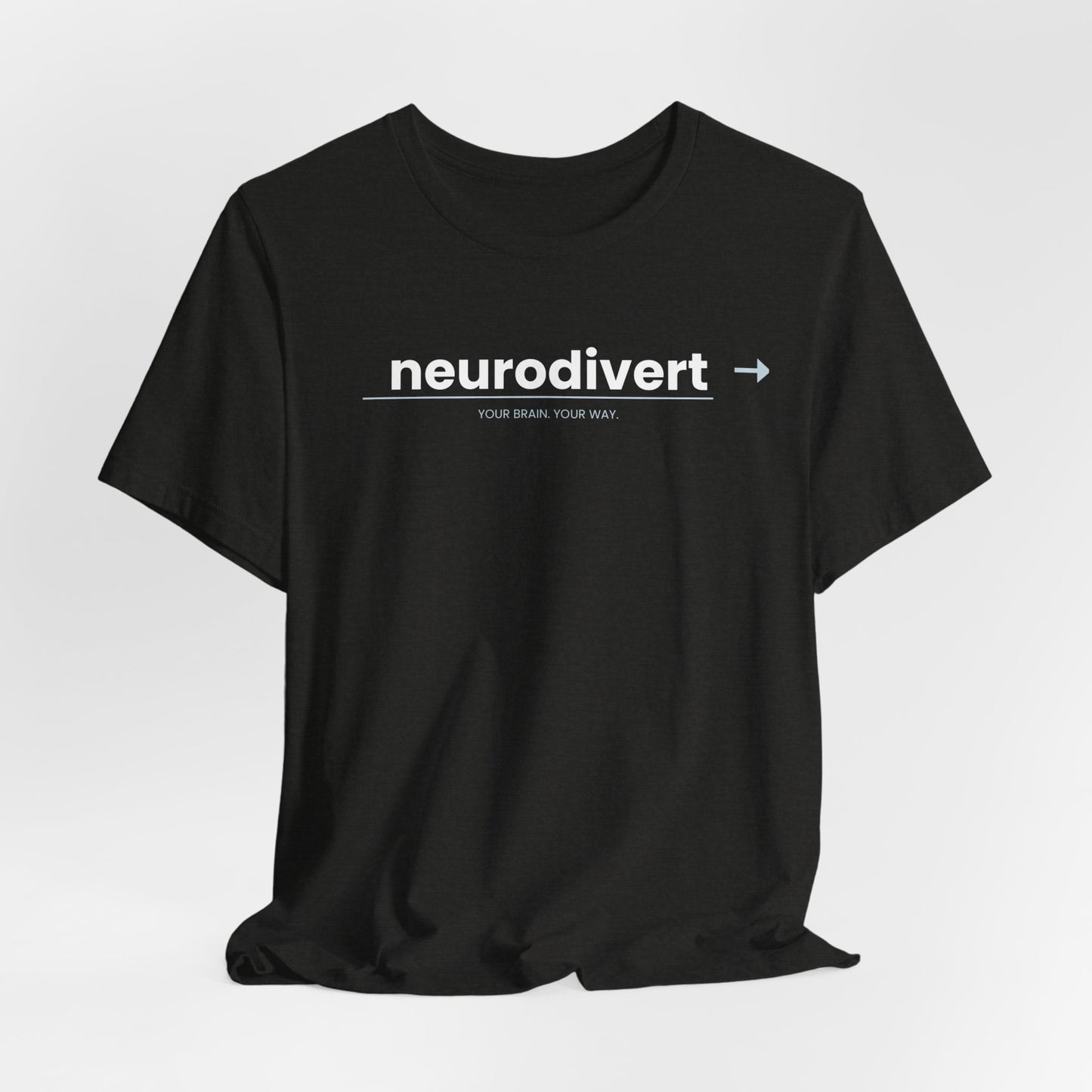 Neurodivert T-Shirt | ADHD Pride Shirt | Neurodivergent Tee | Brain Wave