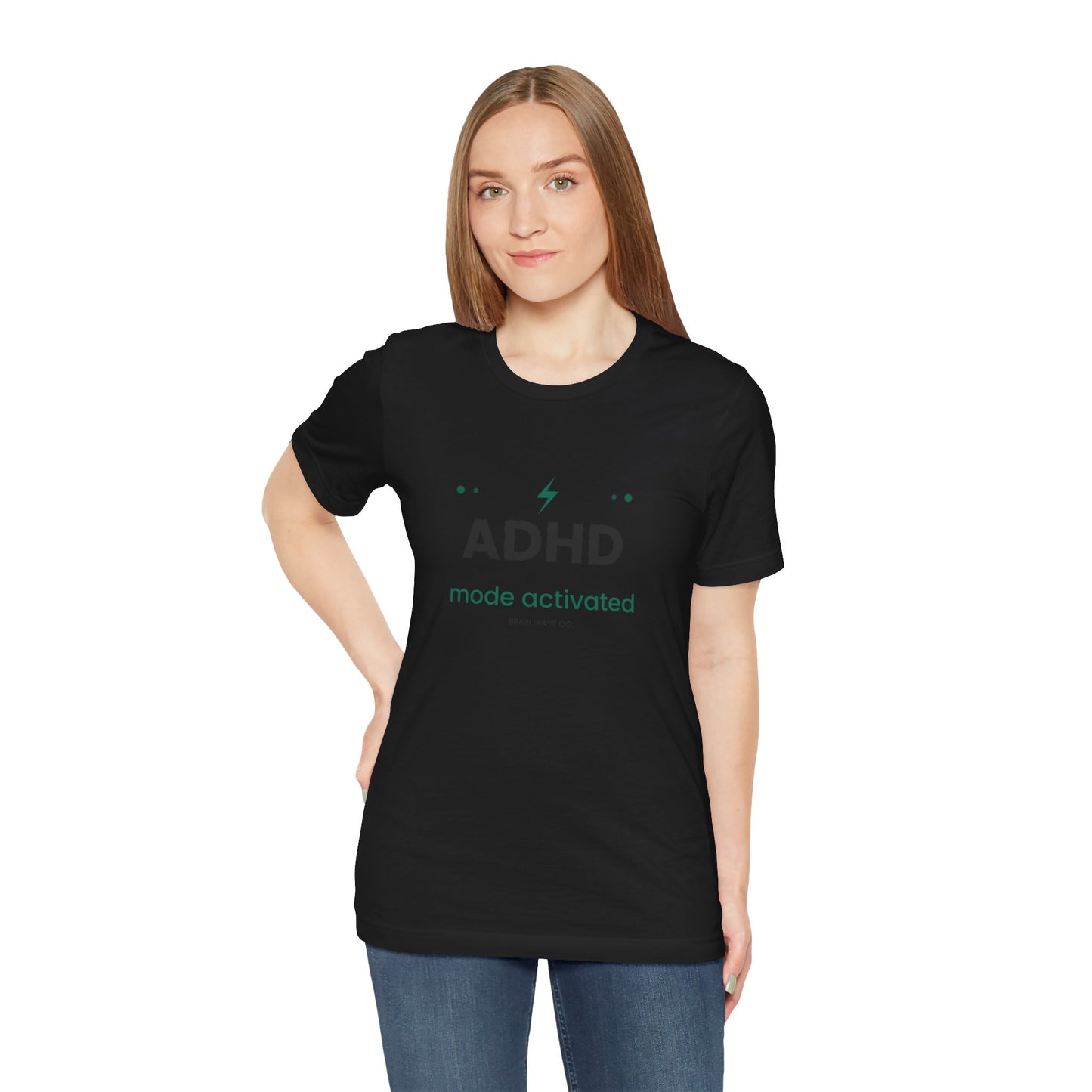 ADHD Mode Activated T-Shirt | Funny ADHD Shirt | Neurodivergent Tee | Brain Wave
